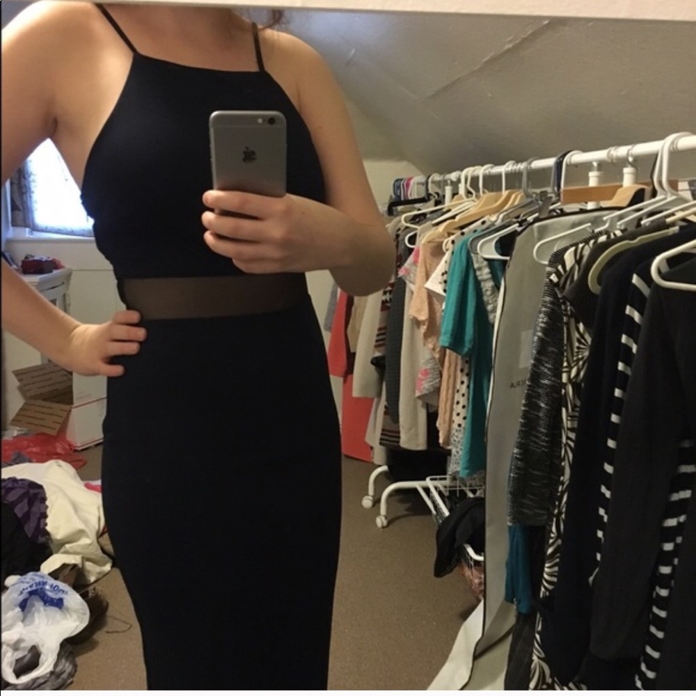 Nasty Gal Midnight Midi Dress - Picture 5 of 5